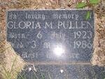 PULLEN Gloria M. 1923-1986
