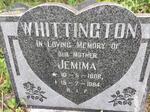 WHITTINGTON Jemima 1886-1984