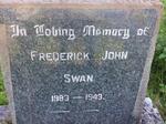SWAN Frederick John 1883-1949