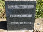 WHITFIELD E.C. 1871-1956