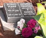 BLUHM Marie -1917 :: HOWELL Thomas -1931 & Emma -1931