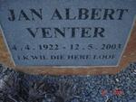 VENTER Jan Albert 1922-2003