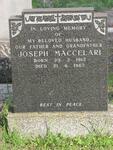 MACCELARI Joseph 1912-1967