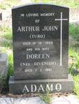 ADAMO Arthur John -1960 & Doreen DIVENISH -1961