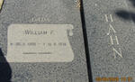 HAHN William F. 1906-1975 & Marthe 1911-1975