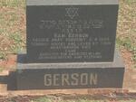 GERSON Sam -1984