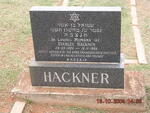 HACKNER Stanley 1925-1995