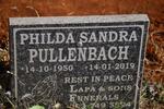 PULLENBACH Philda Sandra 1950-2019