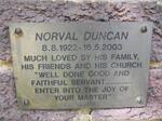 DUNCAN Norval 1922-2003