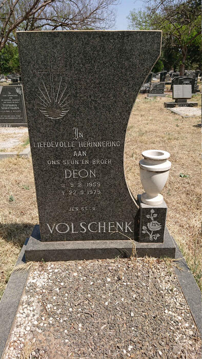 VOLSCHENK Deon 1959-1979