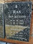 RAS Jan Augusto 1921-2003 & Johanna Petronella Magdalena 1932-2015
