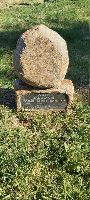 WALT Adriaan, van der 1933-2012