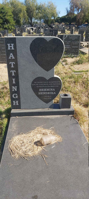 HATTINGH Hermina Hendrika 1935-2015