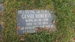 ROBERTS Gussie 1925-2013