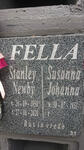 FELLA Stanley Newby 1950-2020 & Susanna Johanna 1951-