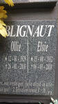 BLIGNAUT Ollie 1929-2018 & Elsie 1932-2018