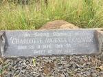 ERASMUS Charlotte Augusta 1876-1966