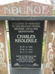 NDUNGE Charles Kholekile 1962-2016