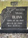 DLOVA Vuyiswa Vivian 1942-2000