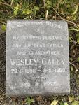 CALEY Wesley 1898-1969