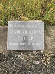 FUTTER Clyde Bertram -1967
