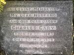 CARY Charles 1883-1929