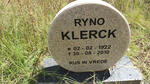 KLERCK Ryno 1922-2010