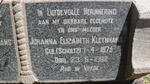 KLEYNHANS Hendrik Andries 1867-1949 & Johanna Elizabeth SCHOLTZ 1875-1962