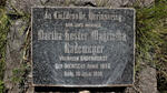 RADEMEYER Martha Hester Magrietha voorheen BADENHORST nee MENTZ 1886-1950