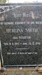 SMITH Herlina nee POTGIETER 1914-1945