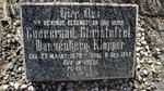 KLOPPER Coeneraad Christoffel Wansenberg 1879-1948