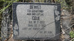 HEWET Gielie 1952-1952