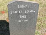 PAGE Thomas Charles Seaman  1911-1972