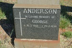 ANDERSON George 1952-1974
