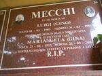 MECCHI Luigi 1903-1981 & Mariangela 1915-2004