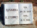 STEMMET Susanna K. 1869-1956