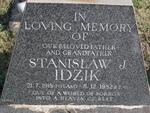 IDZIK Stanislaw J. 1918-1982