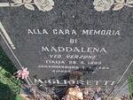MIGLIORETTI Maddalena nee VERZONE 1883-1964