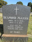 McCANN Desmond 1926-1970