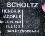 SCHOLTZ Hendrik Jacobus 1934-2011