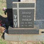 INSKIP Denise Hilda 1924-1991