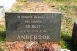 ANDERSON Bridget 1944-1962