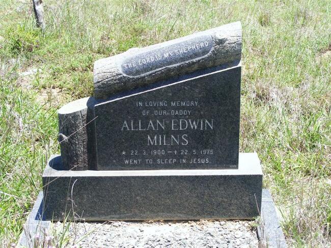 MILNS Allan Edwin 1900-1975
