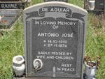AGUIAR Antonio Jose, de 1919-1974