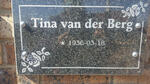 BERG Tina, van der 1936-