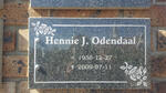 ODENDAAL Hennie J. 1938-2009