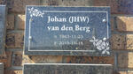 BERG J.H.W., van den 1943-2015