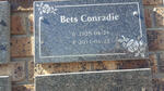 CONRADIE Bets 1925-2011