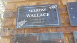 WALLACE Milrose 1956-2020
