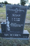 HEERDEN Susan, van 1922-1996
